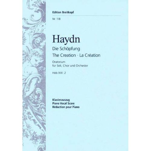 EDITION BREITKOPF Haydn Joseph - Die Schopfung Hob Xxi: 2
