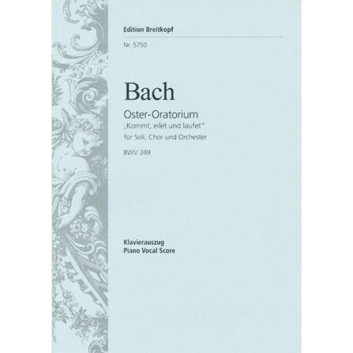  Bach Johann Sebastian - Oster-oratorium Bwv 249 - Piano