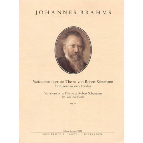  Brahms Johannes - Schumann-variationen Op. 9 - Piano