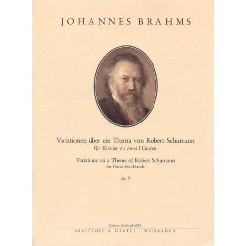 BRAHMS JOHANNES - SCHUMANN-VARIATIONEN OP. 9 - PIANO