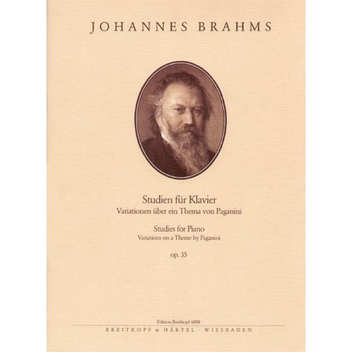  Brahms Johannes - Paganini-variationen Op. 35 - Piano