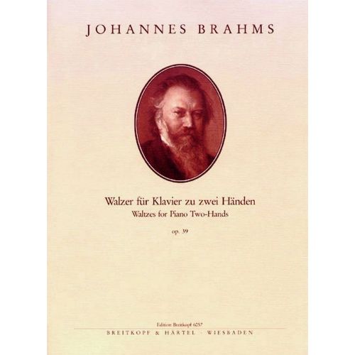  Brahms Johannes - 16 Walzer Op.39 (leichte Fass.) - Piano