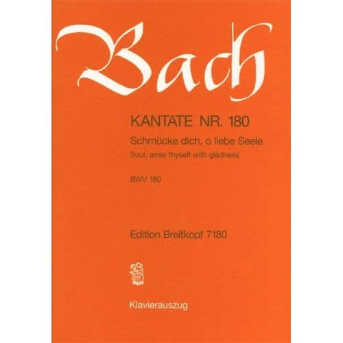 BACH J.S. - KANTATE 180 SCHM?CKE DICH, O