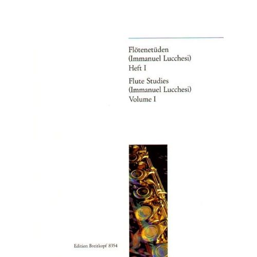 EDITION BREITKOPF LUCCHESI I. - FLOTENETUDEN, HEFT 1