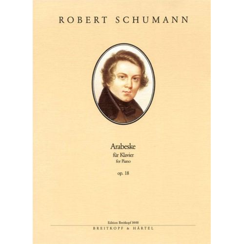 EDITION BREITKOPF SCHUMANN ROBERT - ARABESKE OP. 18 - PIANO