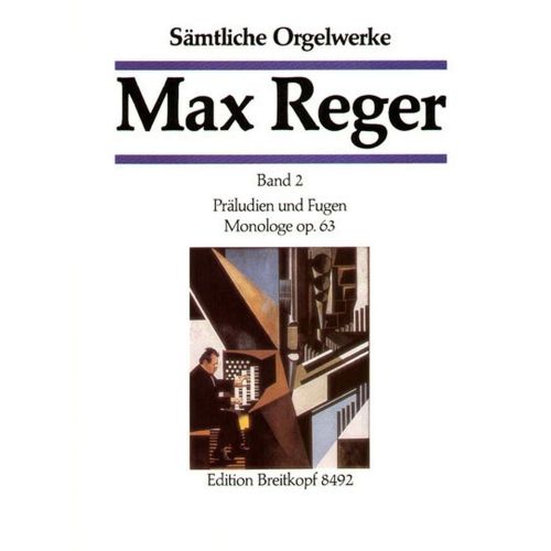 EDITION BREITKOPF REGER M. - SAMTLICHE ORGELWERKE, BAND 2