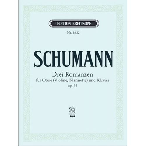 EDITION BREITKOPF SCHUMANN R. - DREI ROMANZEN OP. 94