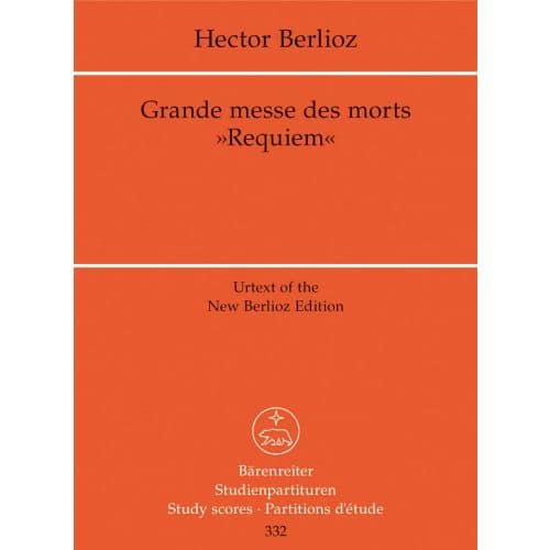  Berlioz H. - Grande Messe Des Morts Op.5 Requiem - Score