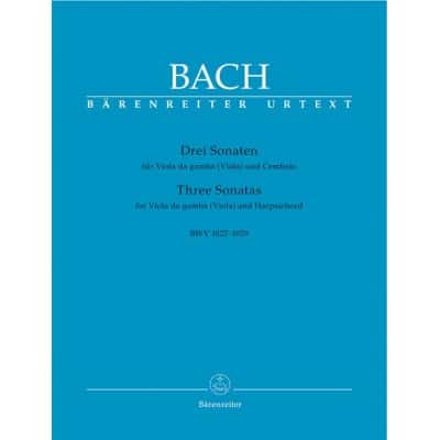  Bach J.s - Drei Sonaten Fr Viola Da Gamba