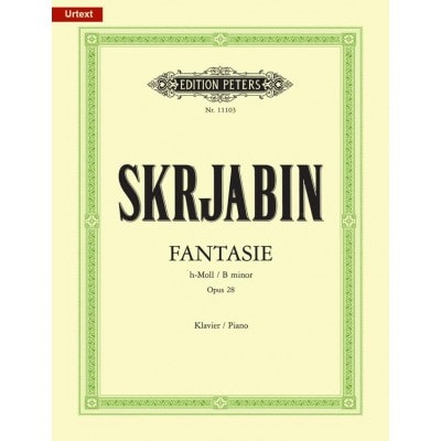 SKRJABIN A. - FANTASIE H-MOLL OP. 28 (1900/1901) - PIANO
