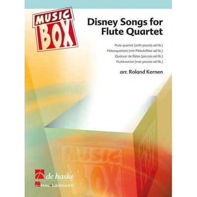 DISNEY SONGS FOR FLUTE QUARTET