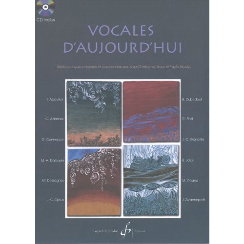 BILLAUDOT VOCALES D'AUJOURD'HUI + CD