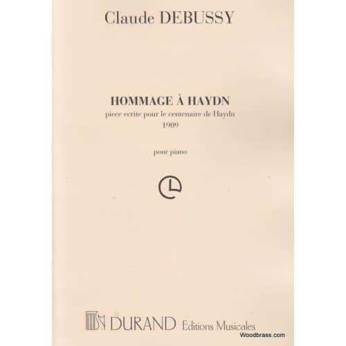 DEBUSSY - HOMMAGE A HAYDN - PIANO