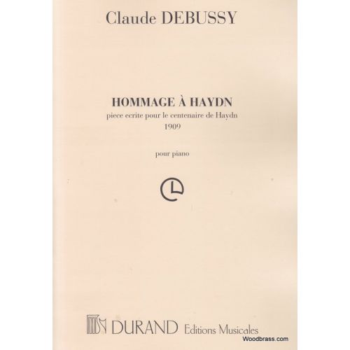 DURAND Debussy - Hommage A Haydn - Piano