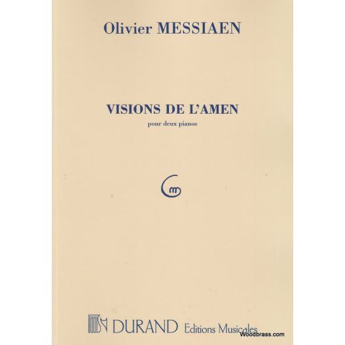 MESSIAEN O. - VISIONS DE L'AMEN - 2 PIANOS