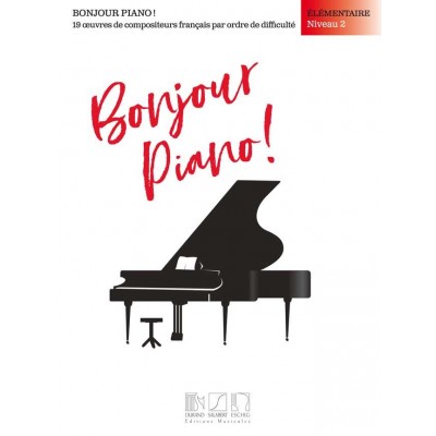 DURAND BONJOUR PIANO - ELEMENTAIRE NIVEAU 2 