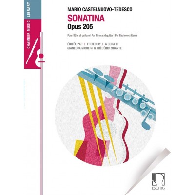 DURAND CASTELNUOVO-TEDESCO MARIO - SONATINA OP.205 - FLUTE & GUITARE