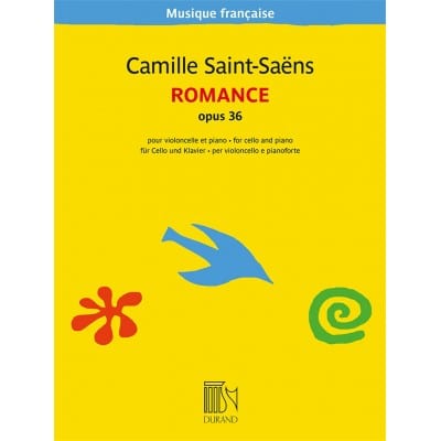 SAINT SAENS C. - ROMANCE OP.36 - VIOLONCELLE ET PIANO