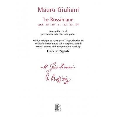 GIULIANI MAURO - LE ROSSINIANE - GUITARE