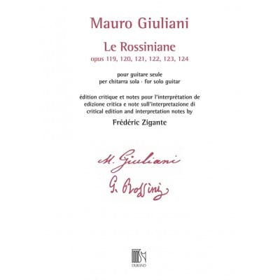 DURAND GIULIANI MAURO - LE ROSSINIANE - GUITARE