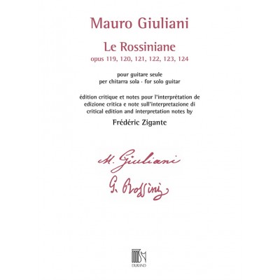DURAND Giuliani Mauro - Le Rossiniane - Guitare