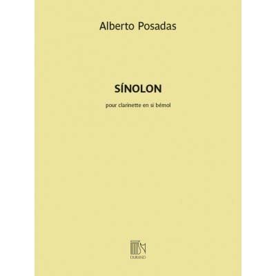DURAND POSADAS ALBERTO - SINOLON - CLARINETTE