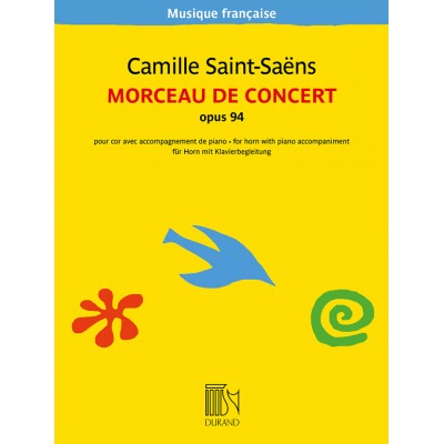 SAINT-SAENS C. - MORCEAU DE CONCERT - COR ET PIANO