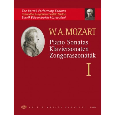 EMB (EDITIO MUSICA BUDAPEST) MOZART W.A. - SONATE VOL. 1 - PIANO