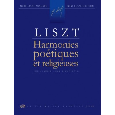 LISZT FRANZ - HARMONIES POETIQUES ET RELIGIEUSES