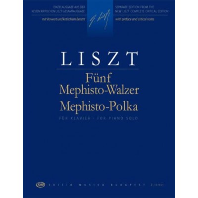  Liszt F. - Five Mephisto Walzer and Mephisto Polkavv - Piano