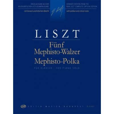 LISZT F. - FIVE MEPHISTO WALZER & MEPHISTO POLKA - PIANO