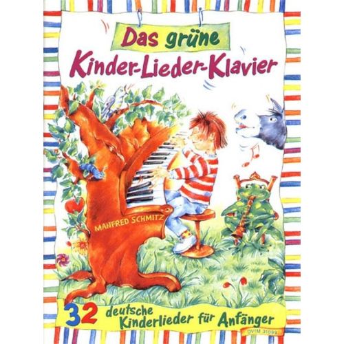 EDITION BREITKOPF SCHMITZ MANFRED - GRUNE KINDER-LIEDER-KLAVIER - PIANO