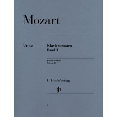 MOZART W.A. - PIANO SONATAS, VOLUME II