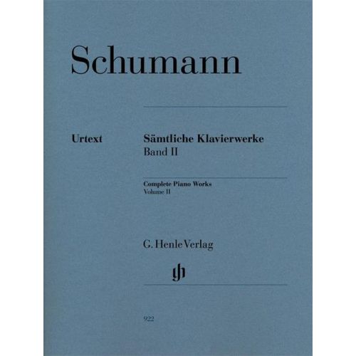 SCHUMANN R. - COMPLETE PIANO WORKS, VOLUME II 