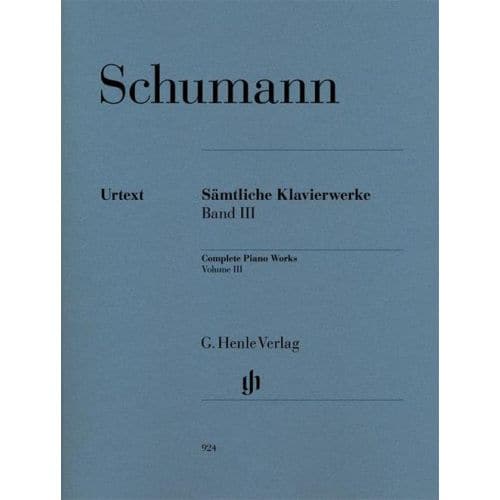  Schumann R. - Piano Works, Volume Iii