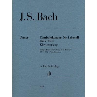  Bach J.s. - Concerto Pour Clavecin N°1 Bwv 1052 - Reduction Piano 
