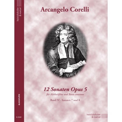 CORELLI A. - 12 SONATEN OP.5 VOL.IV - SONATES 7 ET 8
