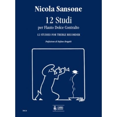  Sansone Nicola - 12 Studies For Treble Recorder