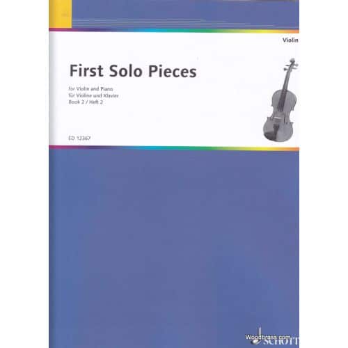 FIRST SOLO PIECES VOL. 2 - VIOLIN AND PIANO