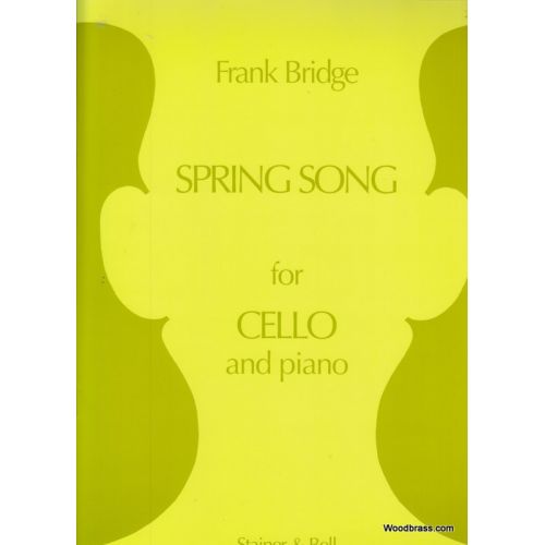 STAINER AND BELL BRIDGE F. - SPRING SONG - VIOLONCELLE ET PIANO
