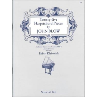  Blow J. - Twenty-five Harpsichord Pieces