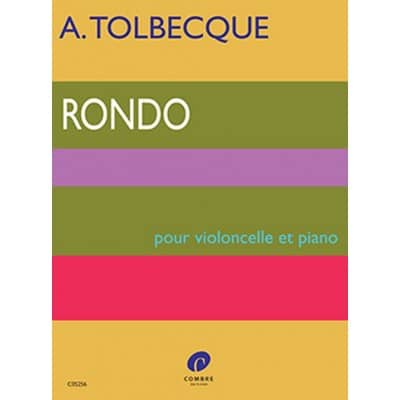 TOLBECQUE A. - RONDO - VIOLONCELLE ET PIANO