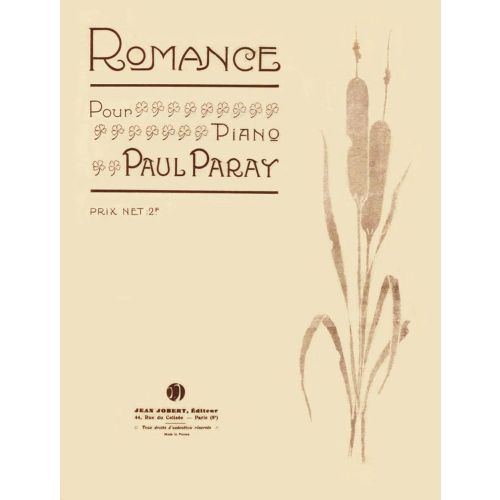 JOBERT PARAY PAUL - ROMANCE - PIANO