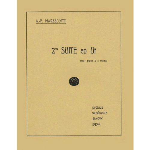 JOBERT MARESCOTTI A.F. - SUITE N°2 EN UT - PIANO