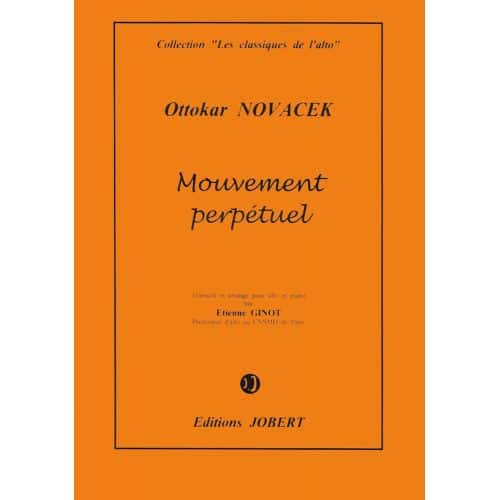 NOVACEK OTTOKAR - MOUVEMENT PERPETUEL - ALTO, PIANO