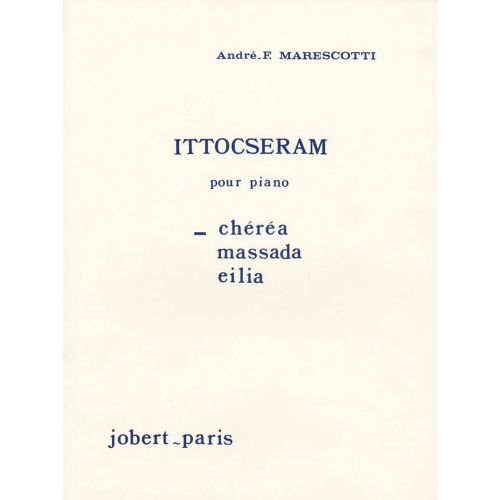 JOBERT MARESCOTTI A.F. - ITTOCSERAM - CHEREA - PIANO