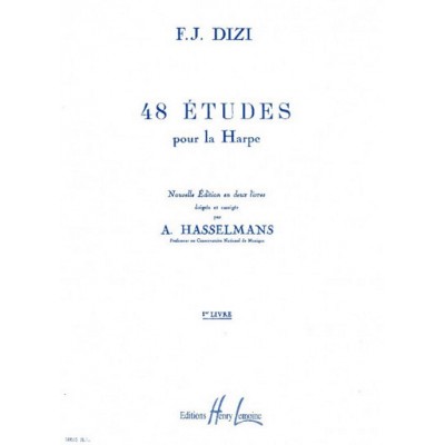 LEMOINE DIZI F.J. - ETUDES (48) VOL.1 - HARPE