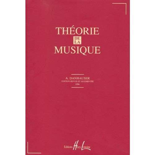 LEMOINE Danhauser Adolphe - Theorie De La Musique
