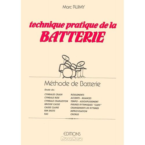  Ruimy Marc - Technique Pratique De La Batterie - Batterie