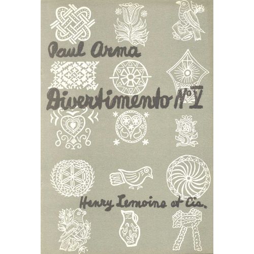 LEMOINE ARMA PAUL - DIVERTIMENTO DE CONCERT N°5 - 2 MEZZOS, CHOEUR MIXTE